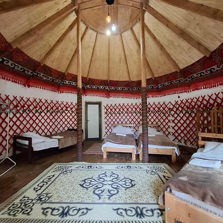 Happy Nomads Yurts & Hostel Karakol Dış mekan fotoğraf